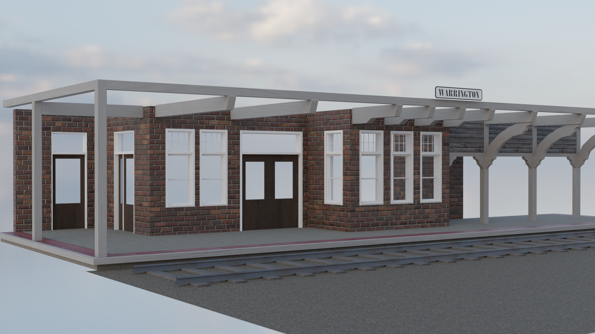 train station progress 3